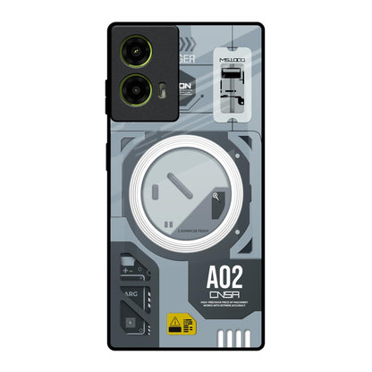 Modern Technology Motorola G85 5G Glass Back Cover Online