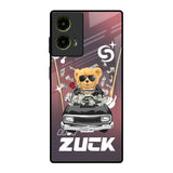 Money Madness Motorola G85 5G Glass Back Cover Online