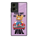 Don't Kill My Vibe Motorola G85 5G Glass Back Cover Online