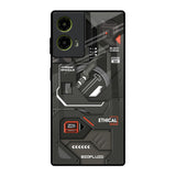Tech Aesthetics Motorola G85 5G Glass Back Cover Online