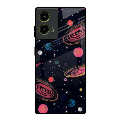 Galaxy In Dream Motorola G85 5G Glass Back Cover Online