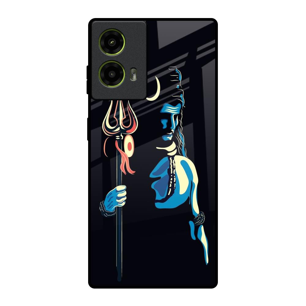 Mahakal Motorola G85 5G Glass Back Cover Online