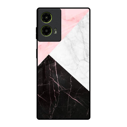 Marble Collage Art Motorola G85 5G Glass Back Cover Online
