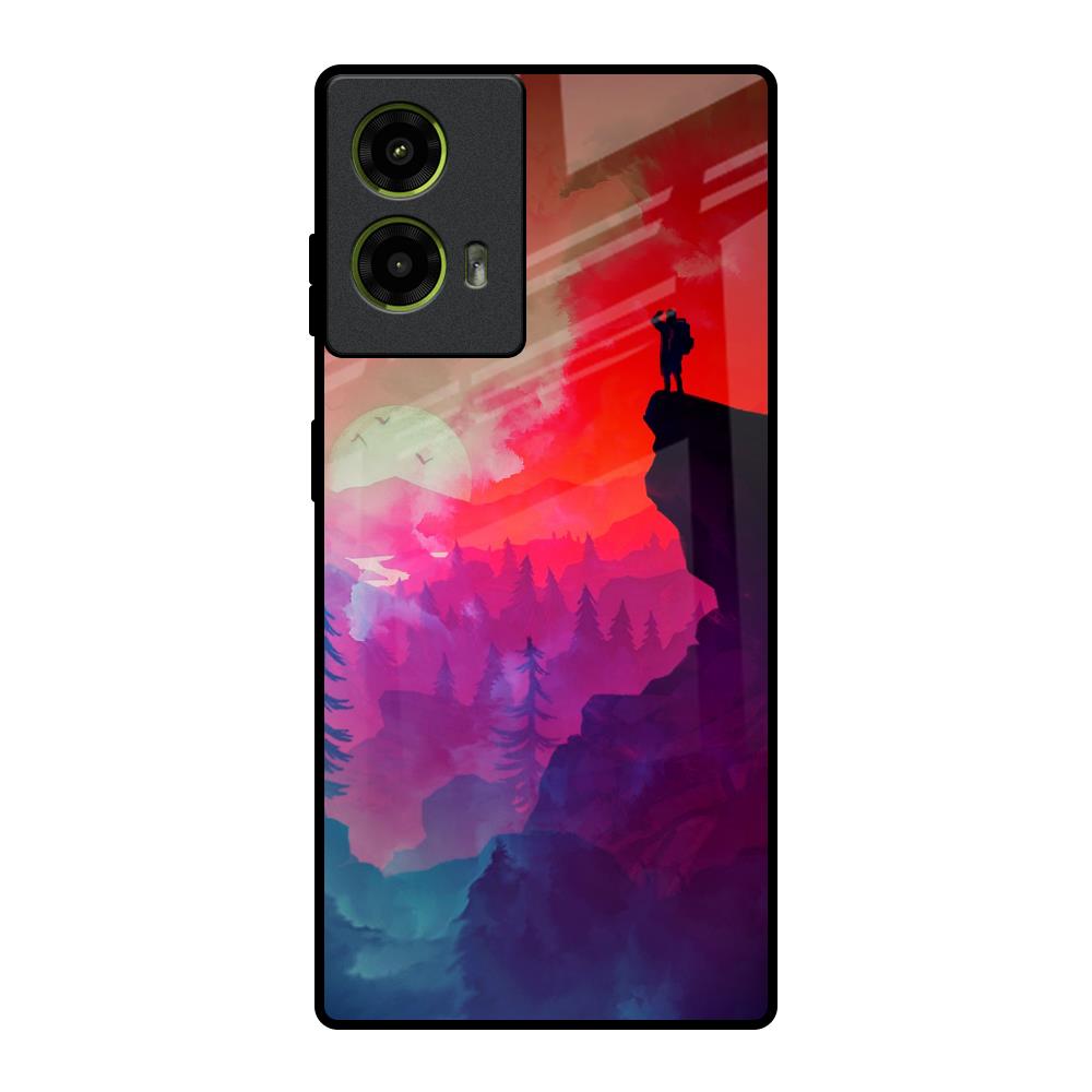Dream So High Motorola G85 5G Glass Back Cover Online