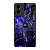 Techno Color Pattern Motorola G85 5G Glass Back Cover Online