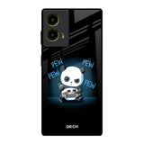 Pew Pew Motorola G85 5G Glass Back Cover Online