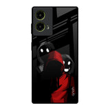 Shadow Character Motorola G85 5G Glass Back Cover Online