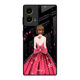 Fashion Princess Motorola G85 5G Glass Back Cover Online