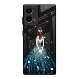 Queen Of Fashion Motorola G85 5G Glass Back Cover Online