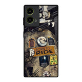 Ride Mode On Motorola G85 5G Glass Back Cover Online