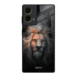 Devil Lion Motorola G85 5G Glass Back Cover Online