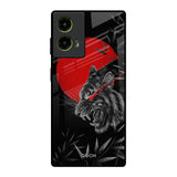 Red Moon Tiger Motorola G85 5G Glass Back Cover Online