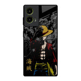 Dark Luffy Motorola G85 5G Glass Back Cover Online