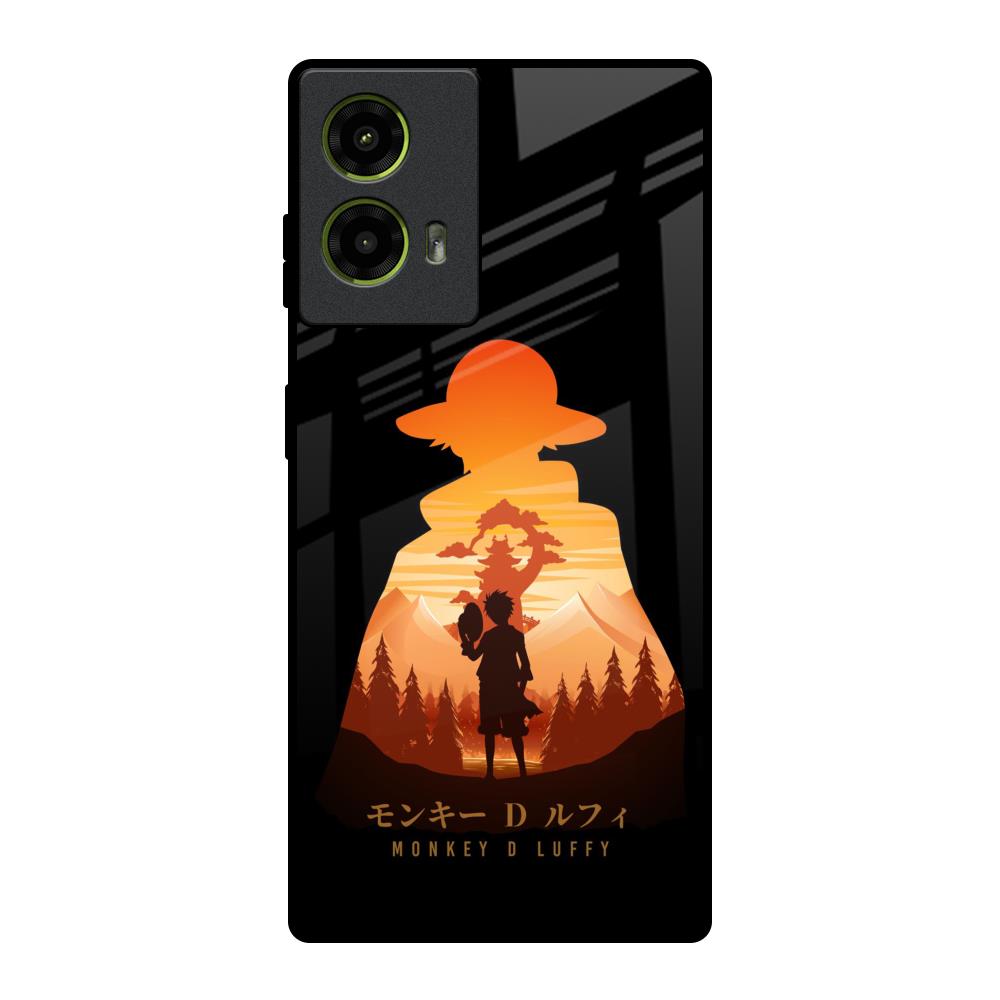 Luffy One Piece Motorola G85 5G Glass Back Cover Online