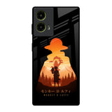 Luffy One Piece Motorola G85 5G Glass Back Cover Online