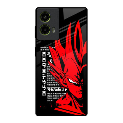 Red Vegeta Motorola G85 5G Glass Back Cover Online
