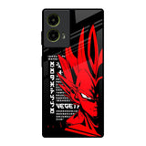 Red Vegeta Motorola G85 5G Glass Back Cover Online