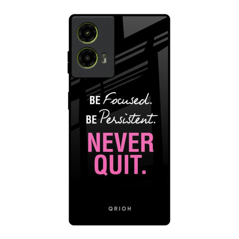 Be Focused Motorola G85 5G Glass Back Cover Online