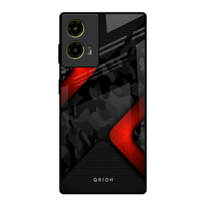 Modern Camo Abstract Motorola G85 5G Glass Back Cover Online