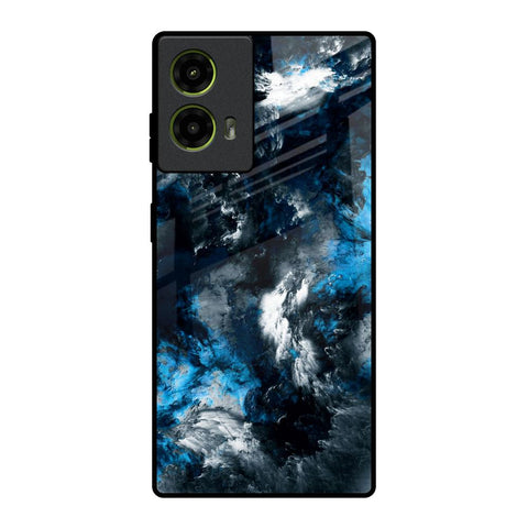 Cloudy Dust Motorola G85 5G Glass Back Cover Online