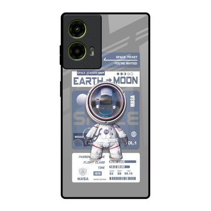 Space Flight Pass Motorola G85 5G Glass Back Cover Online