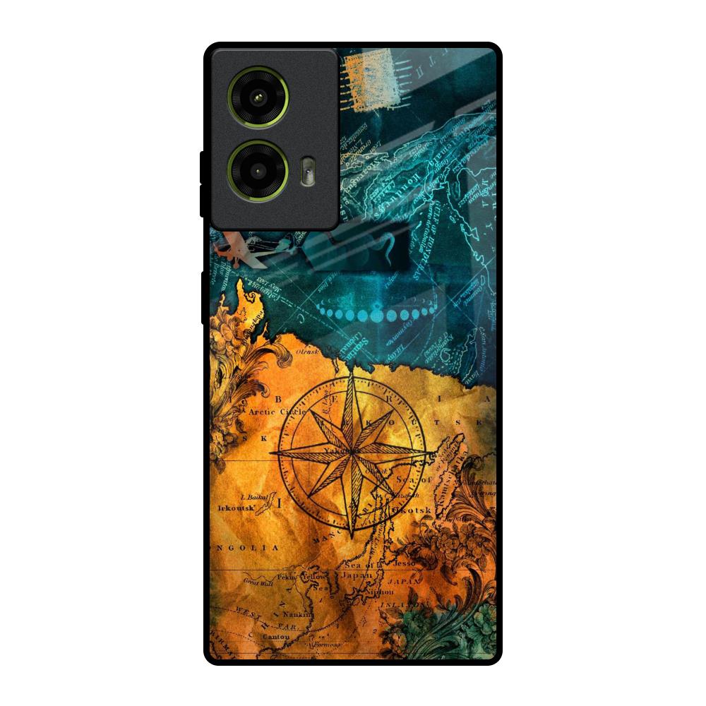 Architecture Map Motorola G85 5G Glass Back Cover Online