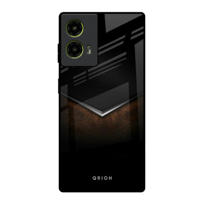 Dark Walnut Motorola G85 5G Glass Back Cover Online