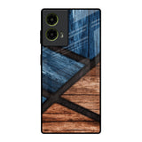 Wooden Tiles Motorola G85 5G Glass Back Cover Online