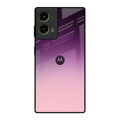 Purple Gradient Motorola G85 5G Glass Back Cover Online