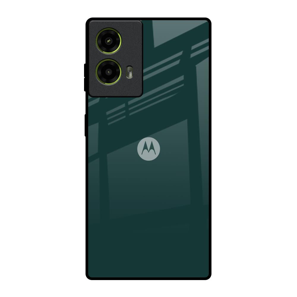 Olive Motorola G85 5G Glass Back Cover Online