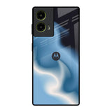 Blue Waves Motorola G85 5G Glass Back Cover Online