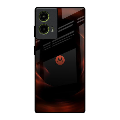 Evil Fire Motorola G85 5G Glass Back Cover Online