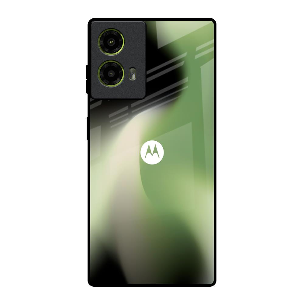 Green Tornado Motorola G85 5G Glass Back Cover Online