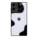 Wheat Cream Wavy Motorola G85 5G Glass Back Cover Online