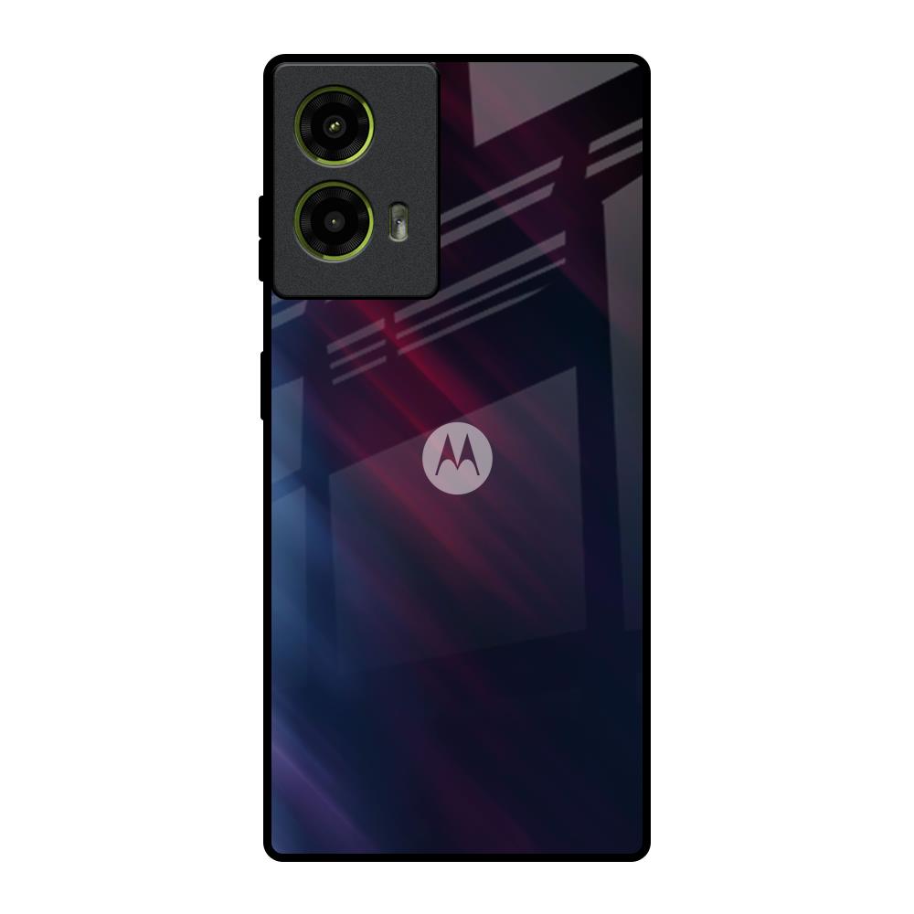 Pink Way Motorola G85 5G Glass Back Cover Online