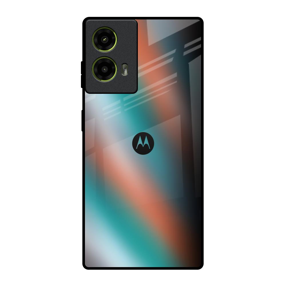 Melted Emerald Motorola G85 5G Glass Back Cover Online