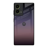 Grey Ombre Motorola G85 5G Glass Back Cover Online