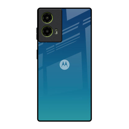 Celestial Blue Motorola G85 5G Glass Back Cover Online