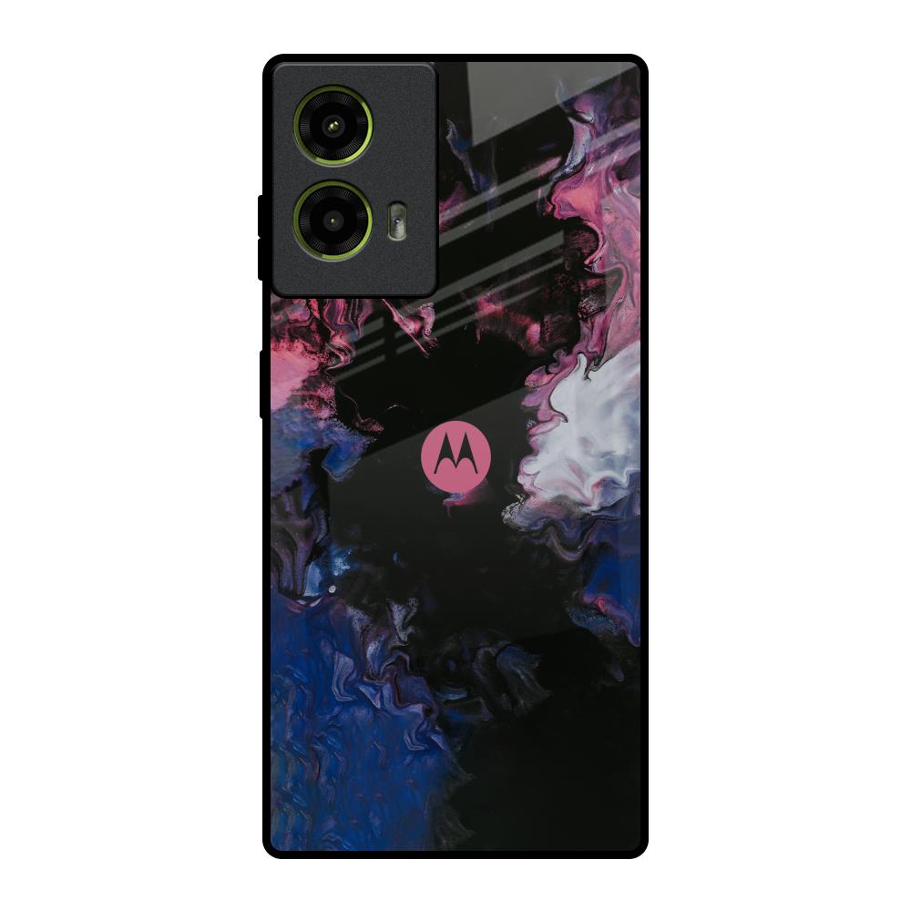 Smudge Brush Motorola G85 5G Glass Back Cover Online