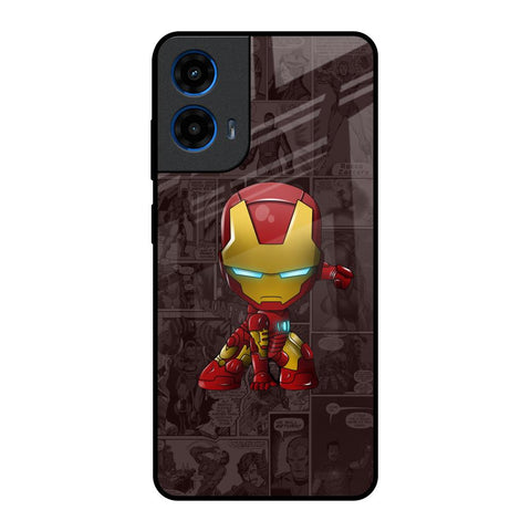 Angry Baby Super Hero Motorola G45 5G Glass Back Cover Online