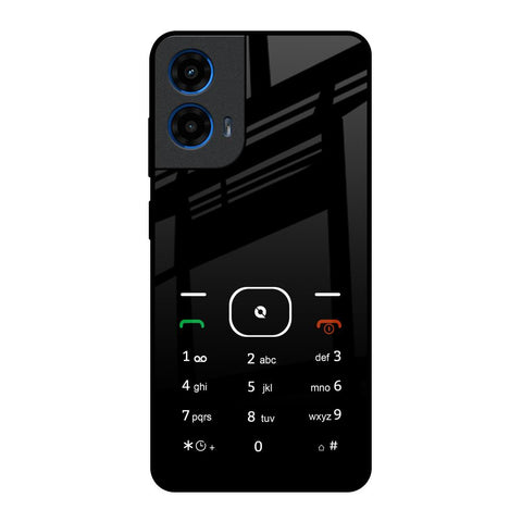 Classic Keypad Pattern Motorola G45 5G Glass Back Cover Online