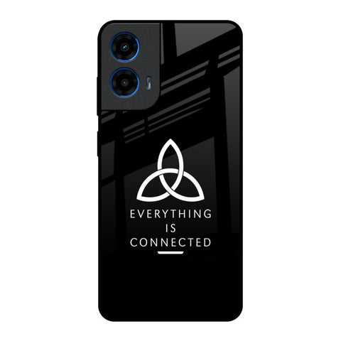 Everything Is Connected Motorola G45 5G Glass Back Cover Online