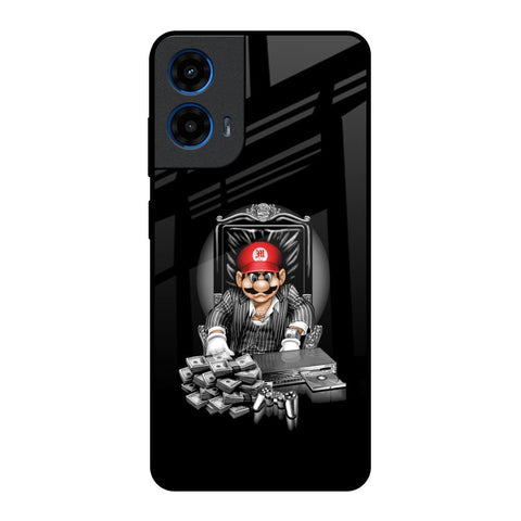 Dark Secret Motorola G45 5G Glass Back Cover Online