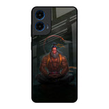 Lord Hanuman Animated Motorola G45 5G Glass Back Cover Online