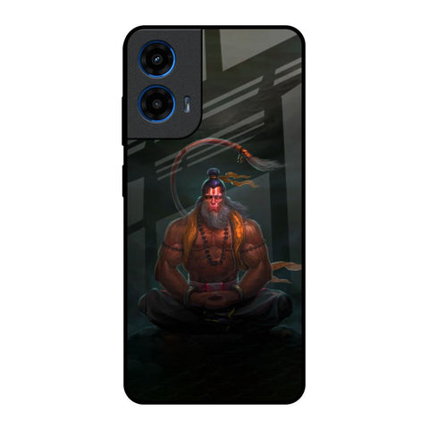 Lord Hanuman Animated Motorola G45 5G Glass Back Cover Online