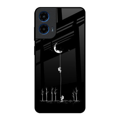 Catch the Moon Motorola G45 5G Glass Back Cover Online