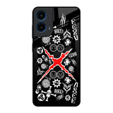 Red Zone Motorola G45 5G Glass Back Cover Online