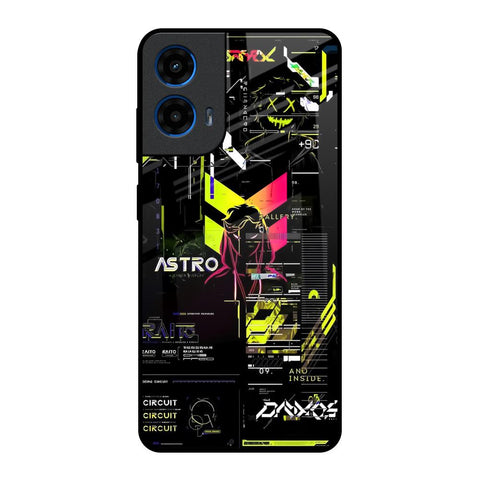 Astro Glitch Motorola G45 5G Glass Back Cover Online