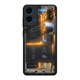 Glow Up Skeleton Motorola G45 5G Glass Back Cover Online