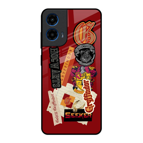 Gryffindor Motorola G45 5G Glass Back Cover Online